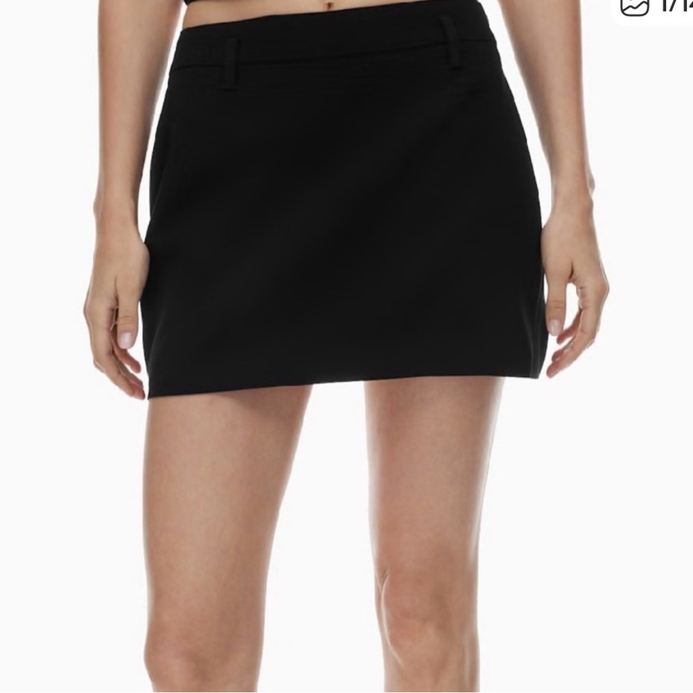 Aritzia Black Mini Skirt